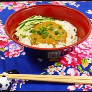 【台湾料理】調理時間5分★麻醤麺 （マージャン麺）